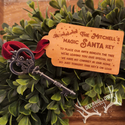 Personalized Magic Santa Key